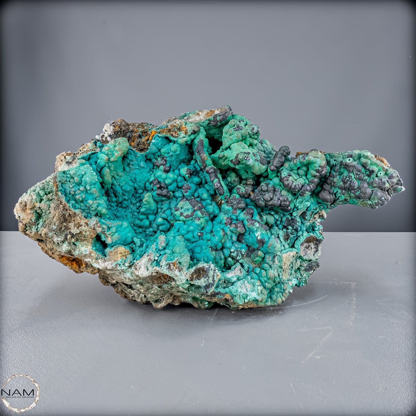 Natürlicher Botryoidaler Chrysokolla und Malachit, sehr selten - 19946,14 g