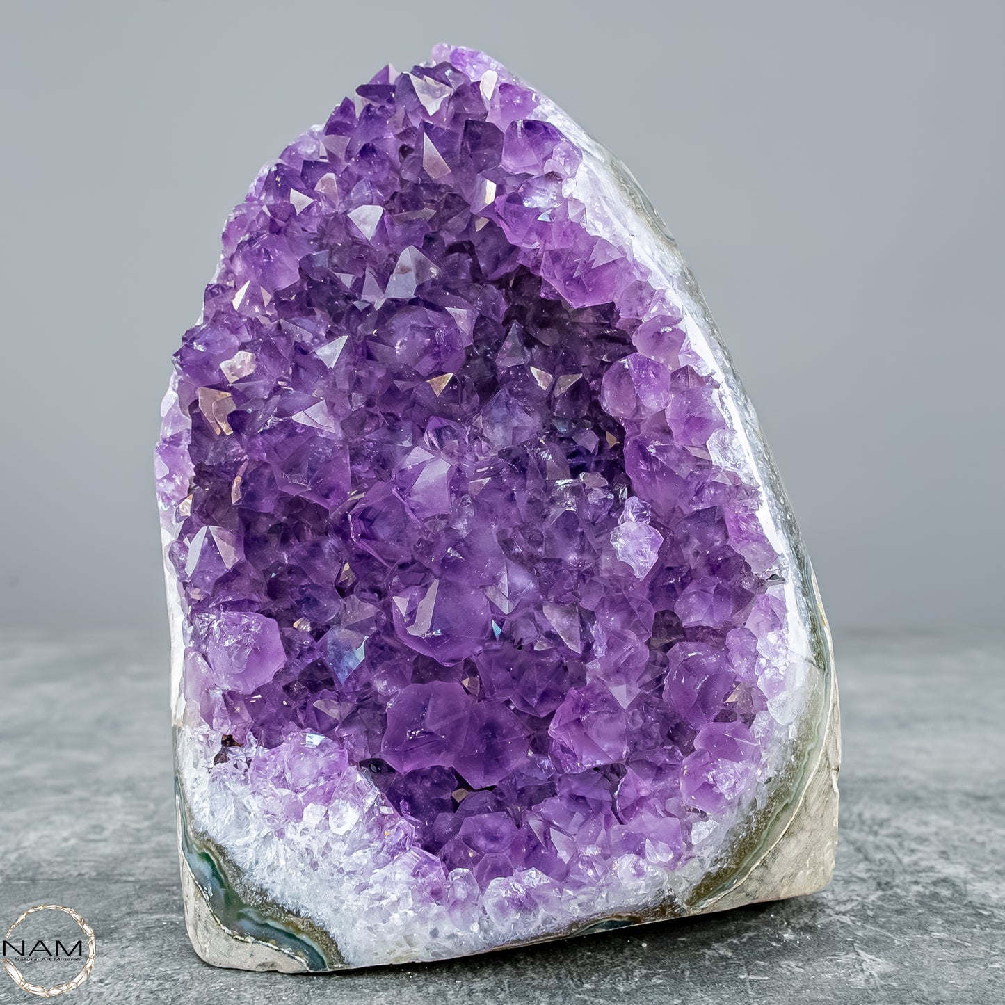 Natürliche Amethyst-Kristall Druse - 758,11g