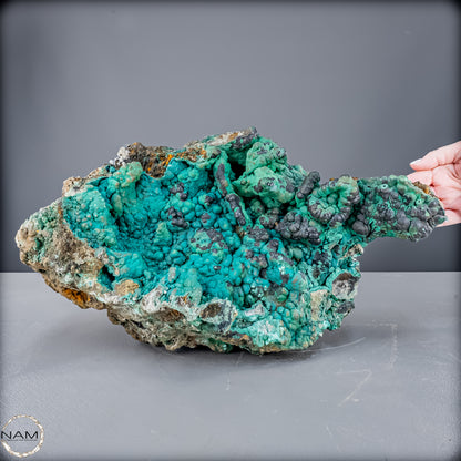 Natürlicher Botryoidaler Chrysokolla und Malachit, sehr selten - 19946,14 g