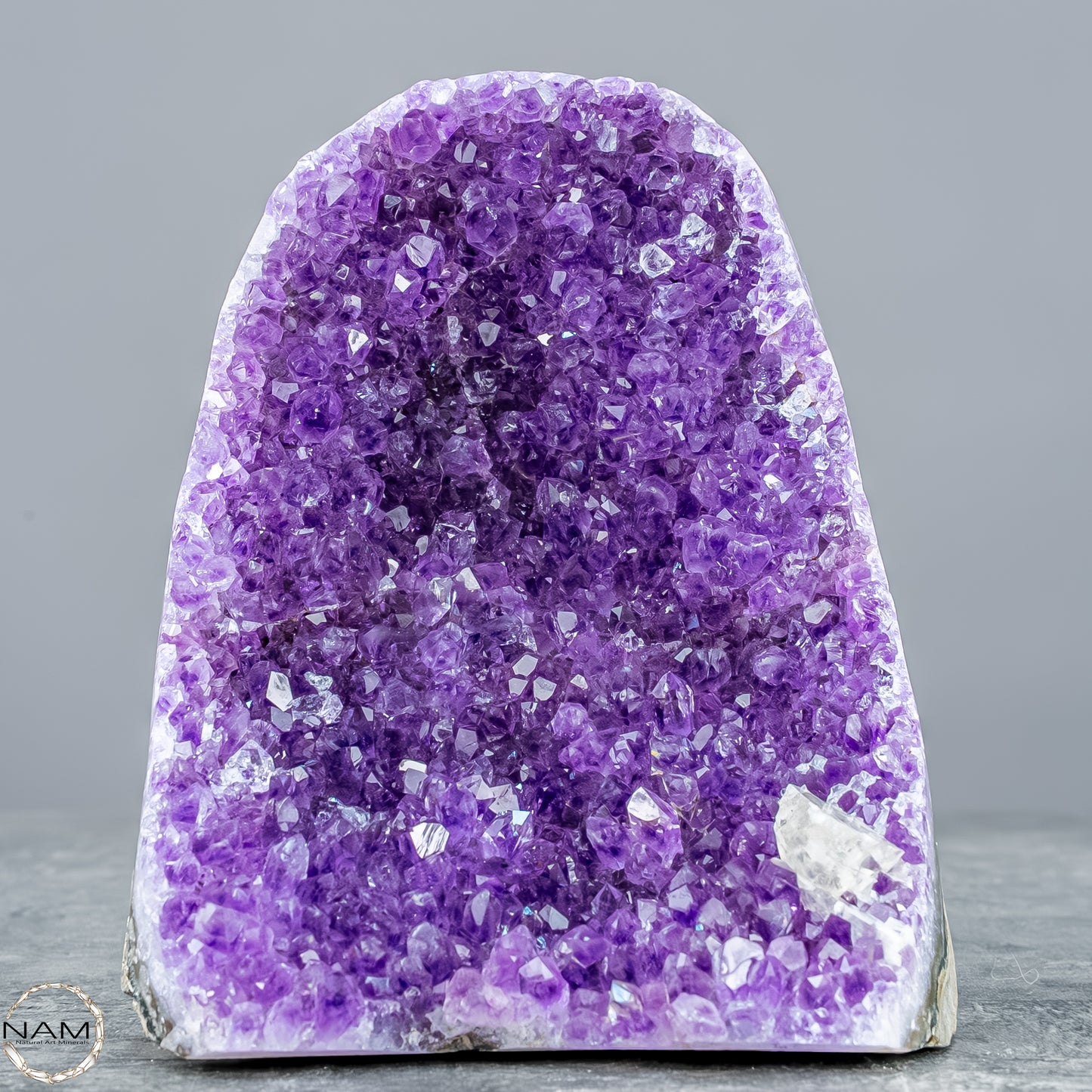 Natürliche Amethyst-Kristall Druse - 689,21g
