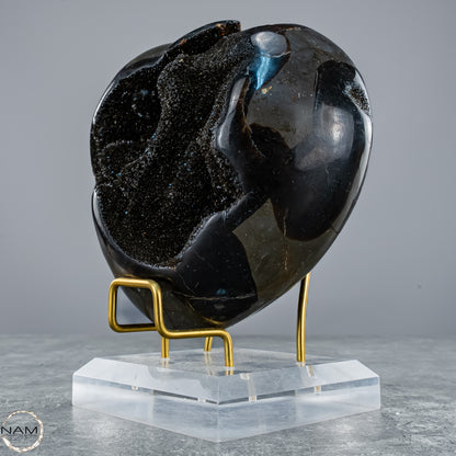 Septarien-Herz – Symbol für Erdverbundenheit und innere Stärke - 1409,38g