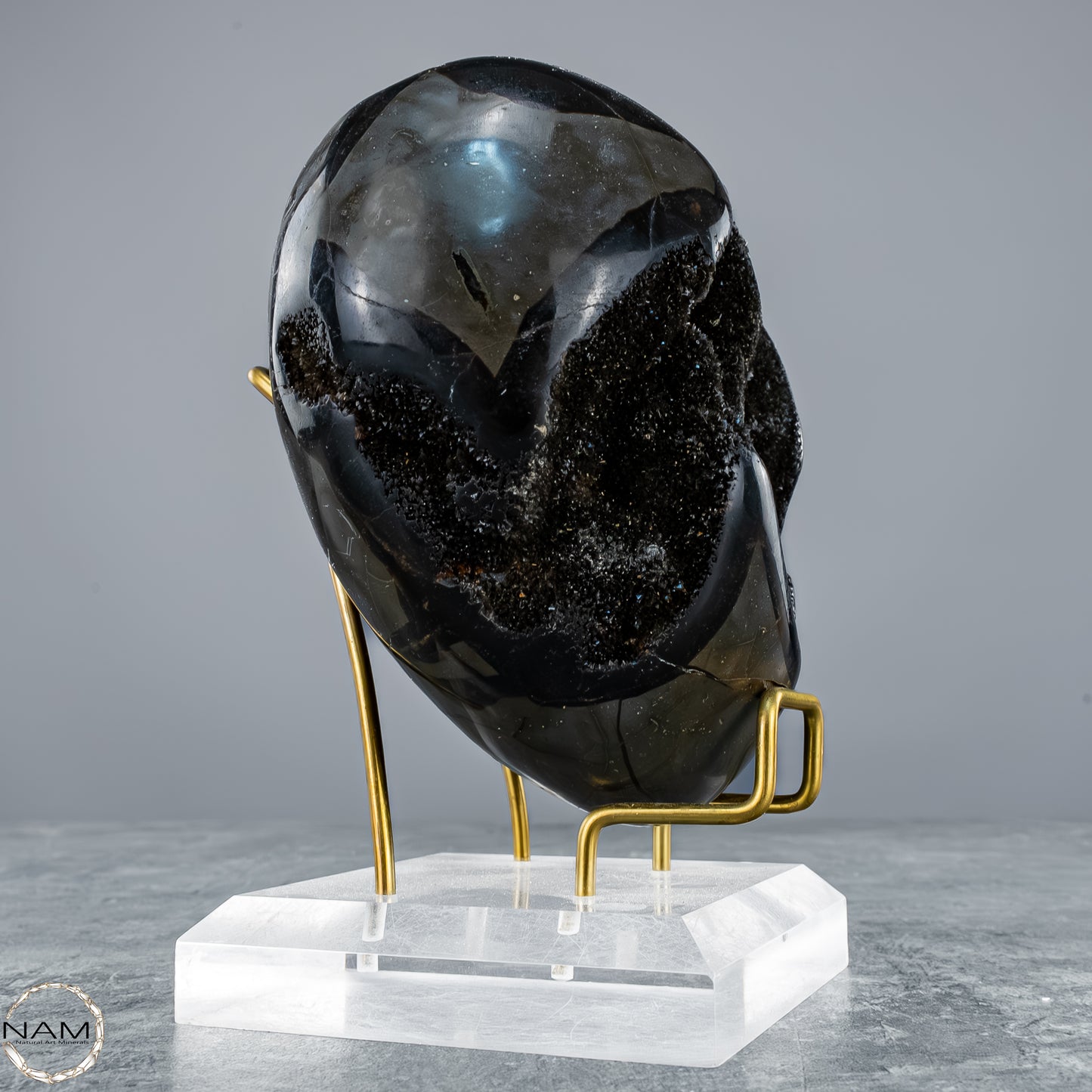 Septarien-Herz – Symbol für Erdverbundenheit und innere Stärke - 1409,38g