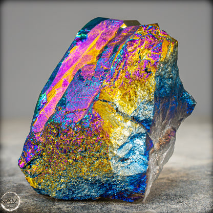 Wunderschöner Aura-Amethyst Kristall – 656,75g