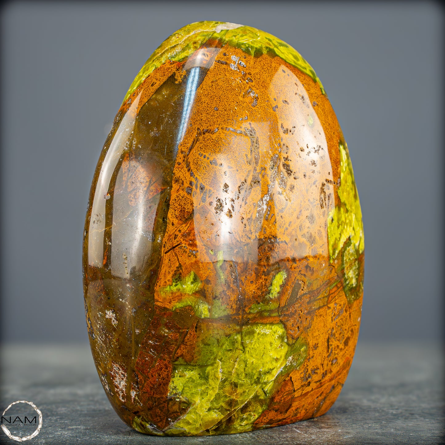 Natürliche Grüne Opal Freiform - 803,92g