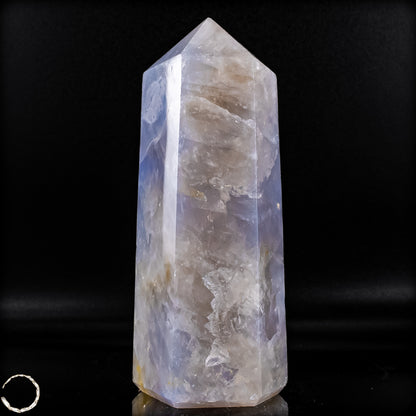 Natürlicher Lila-Lavendel-Rosenquarz Obelisk aus Brasilien - 856,66g