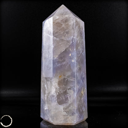 Natürlicher Lila-Lavendel-Rosenquarz Obelisk aus Brasilien - 856,66g