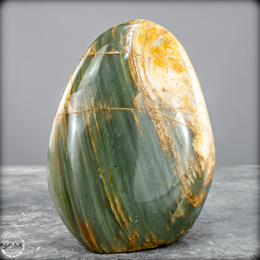 Natürliche Grüne-Quarzkristall Freiform aus Brasilien - 582,71 g