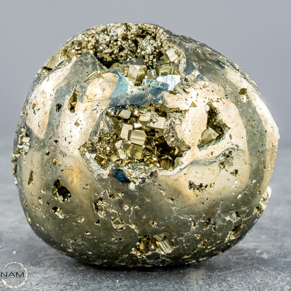 Natürliche Pyrit-Kristall Freiform - 403,17g