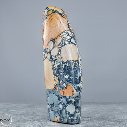 Indonesischer Jasper Freiform – auch bekannt als Picture Jasper - 1120,37g