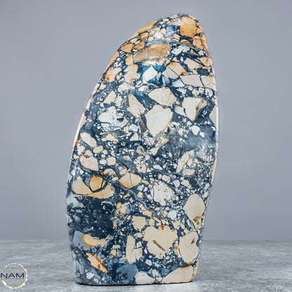 Indonesischer Jasper Freiform – auch bekannt als Picture Jasper - 1120,37g