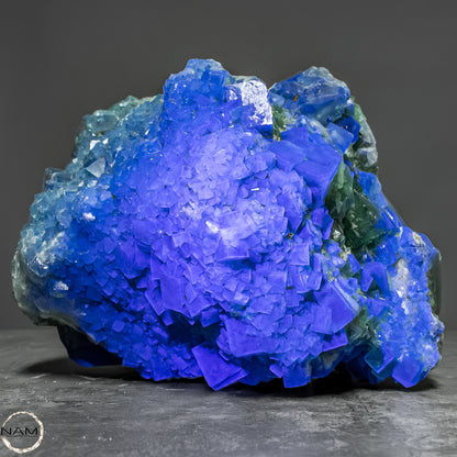 Natürliche Grüner Fluorit Kristalle auf Matrix -  3593,17g