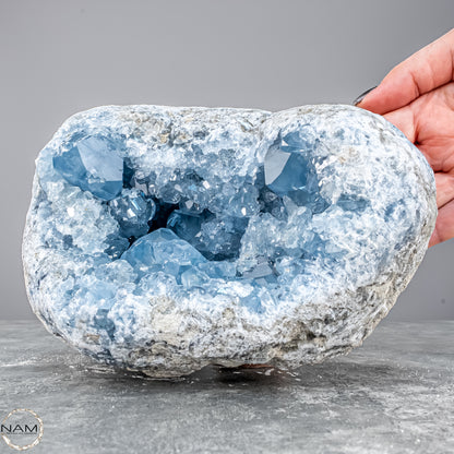 Natürliche Celestit Kristall-Druse - 4172,31g