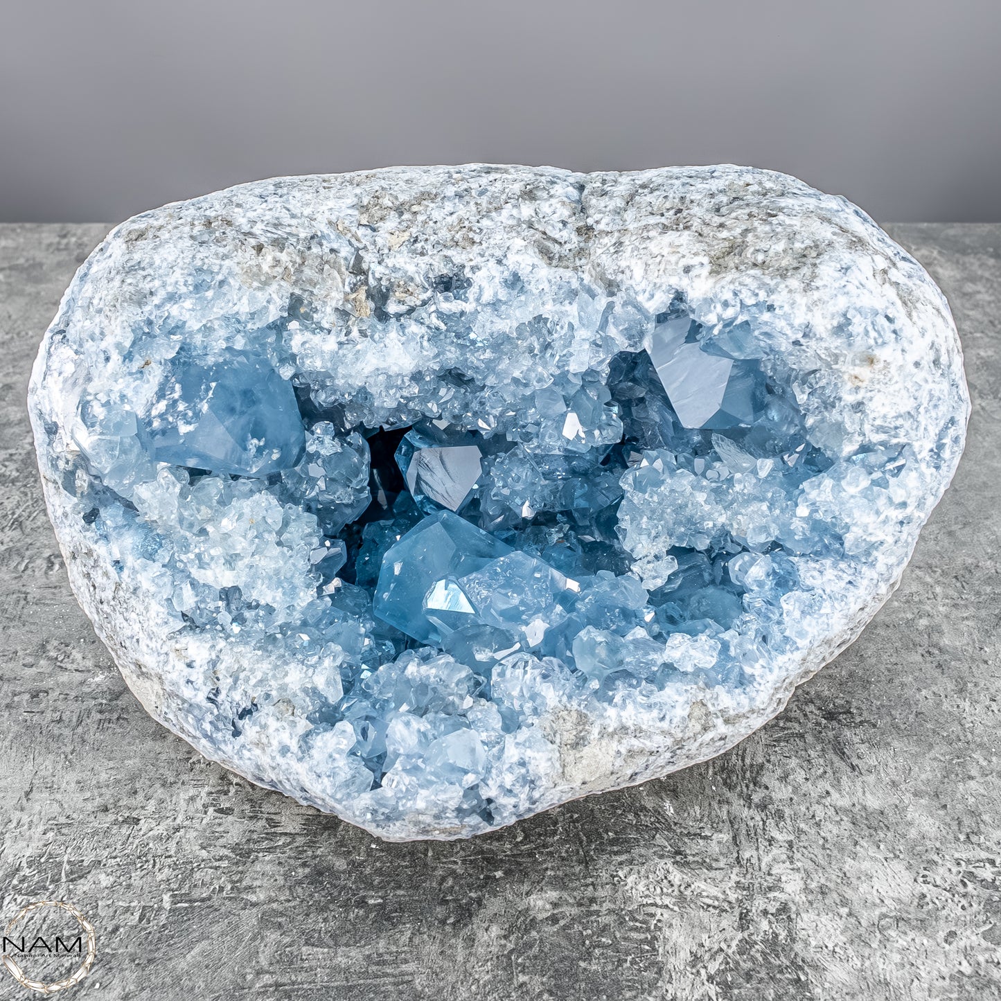 Natürliche Celestit Kristall-Druse - 4172,31g