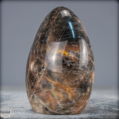 Natürliche Funkelnde Mondstein Kristall-Freiform - 685,09g