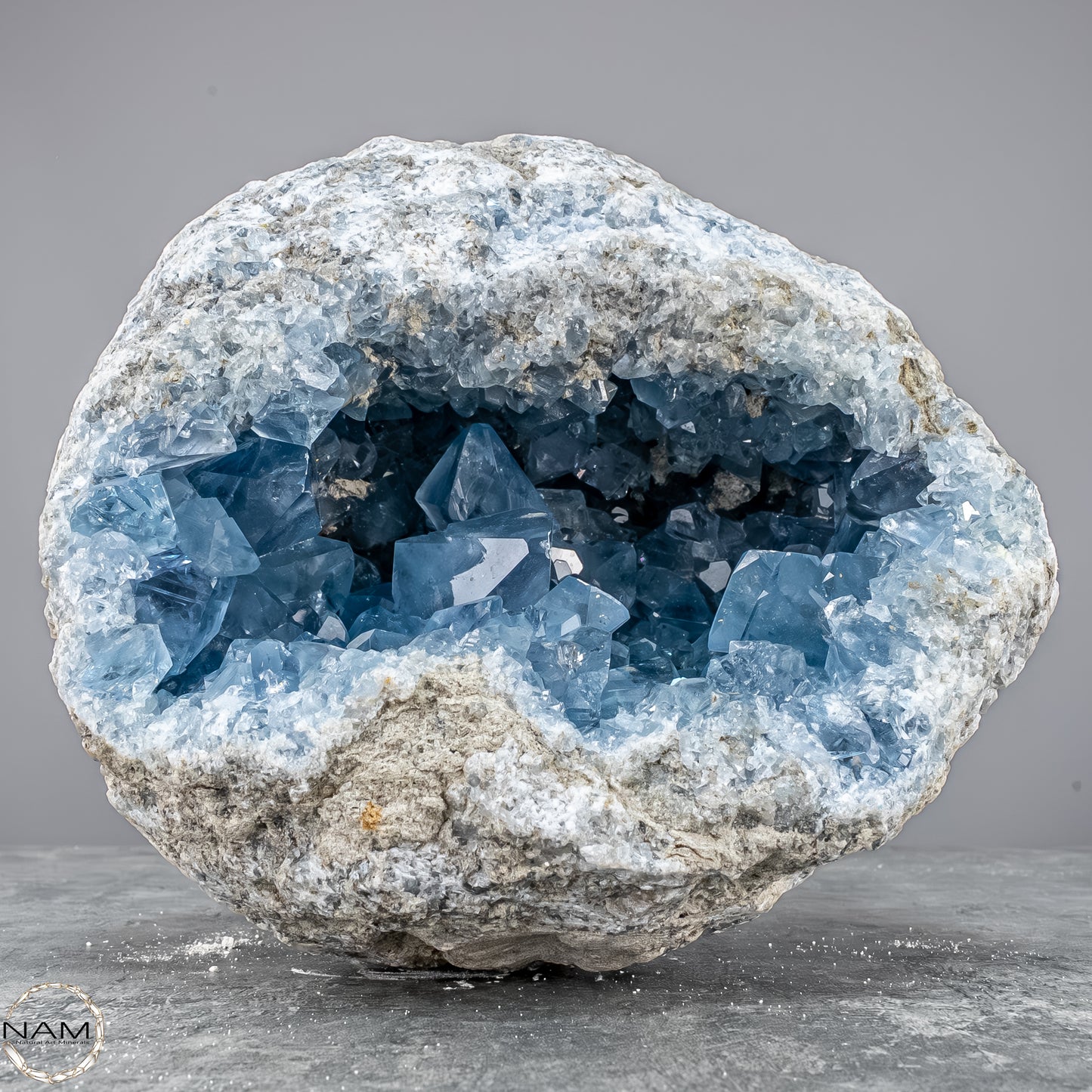 Natürliche Celestit Kristall-Druse - 7149,17g