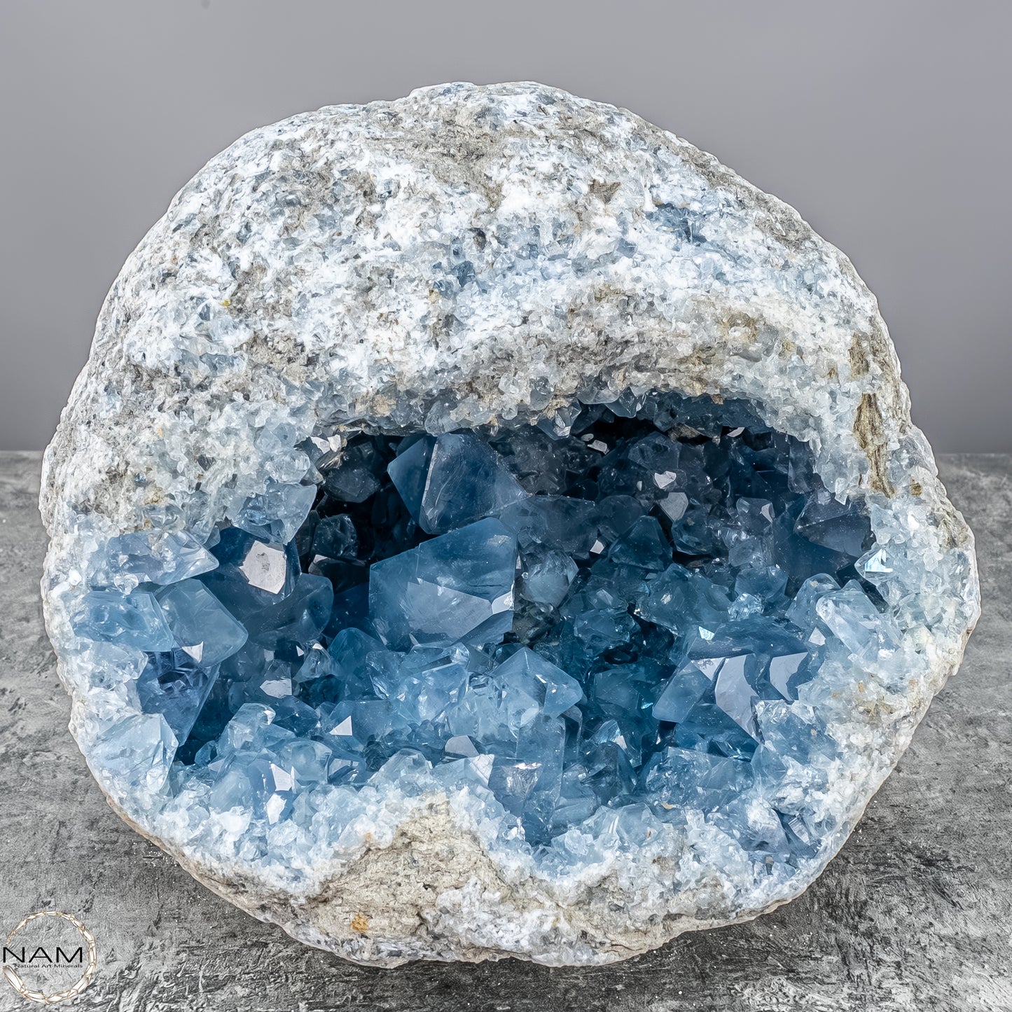 Natürliche Celestit Kristall-Druse - 7149,17g