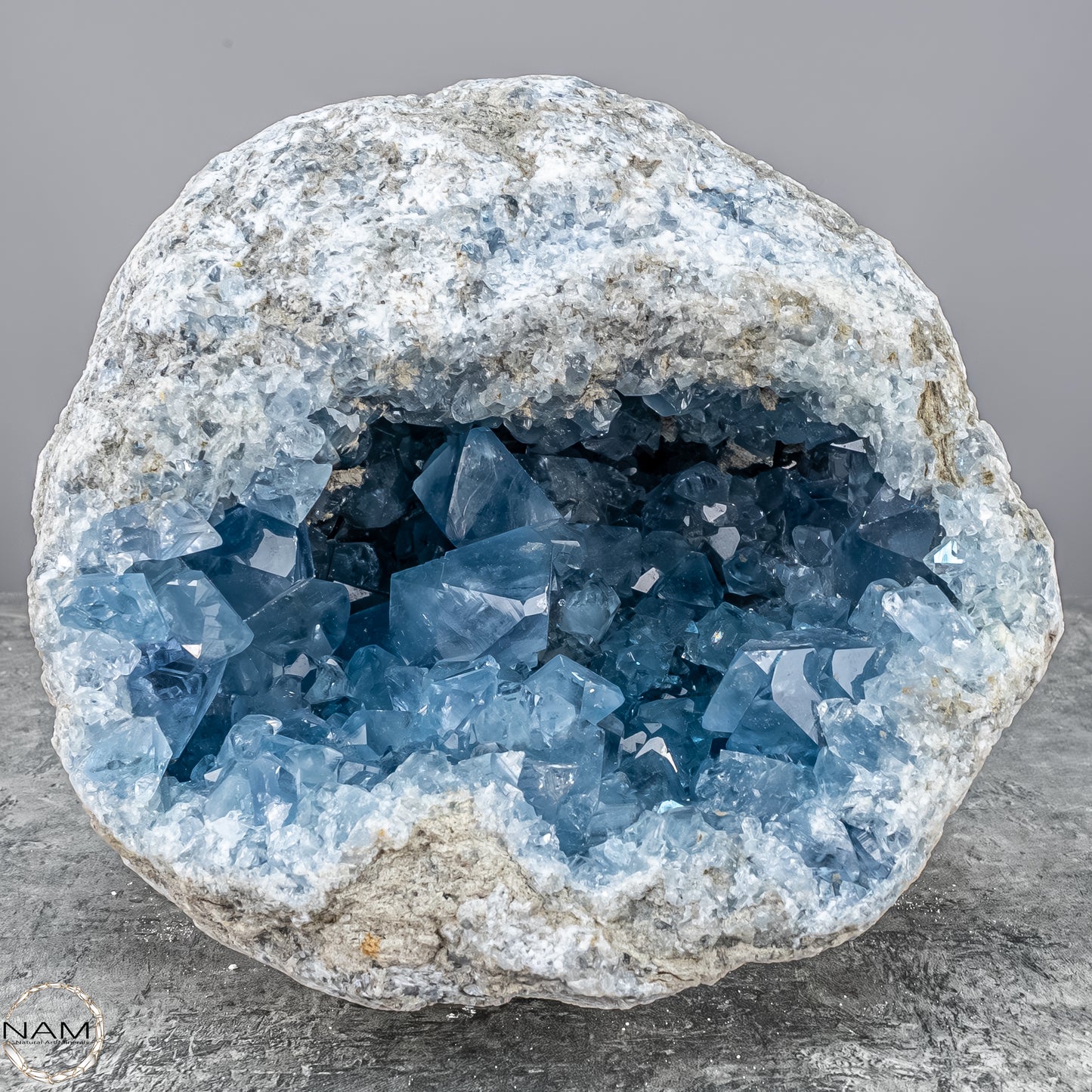 Natürliche Celestit Kristall-Druse - 7149,17g