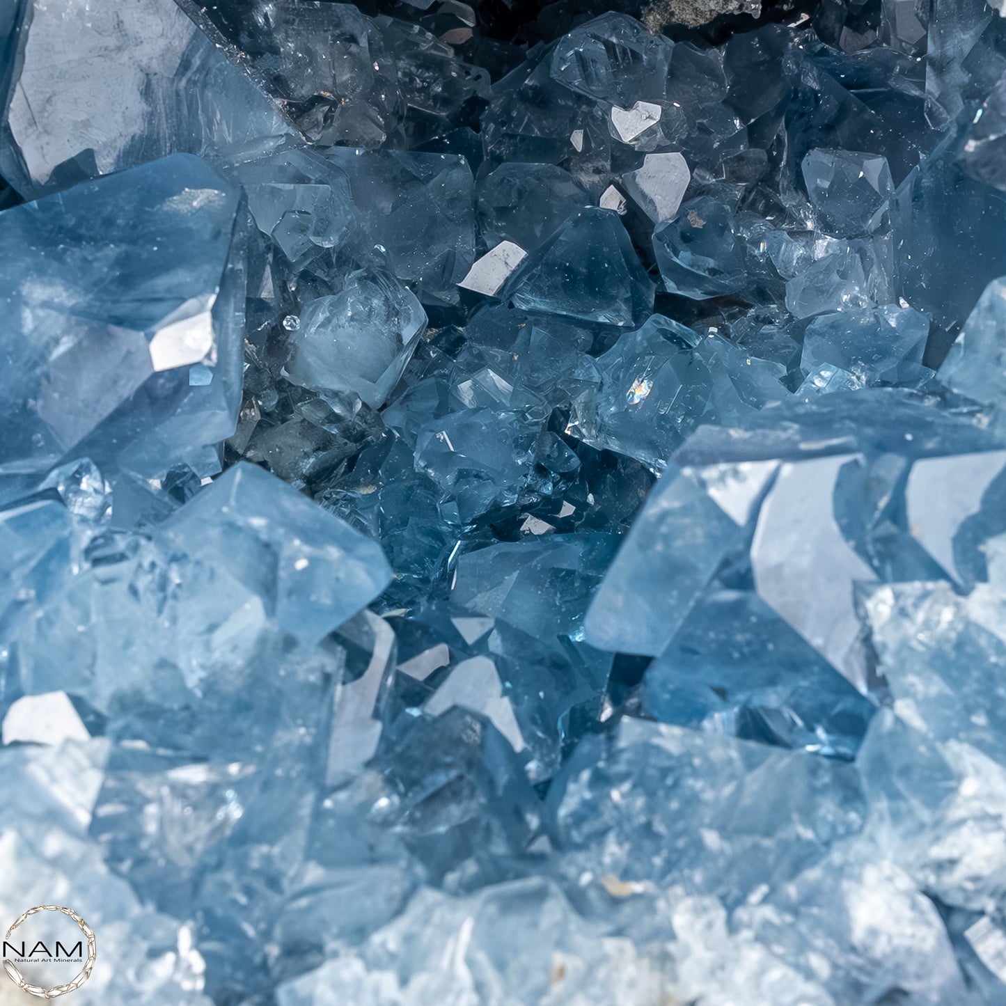 Natürliche Celestit Kristall-Druse - 7149,17g