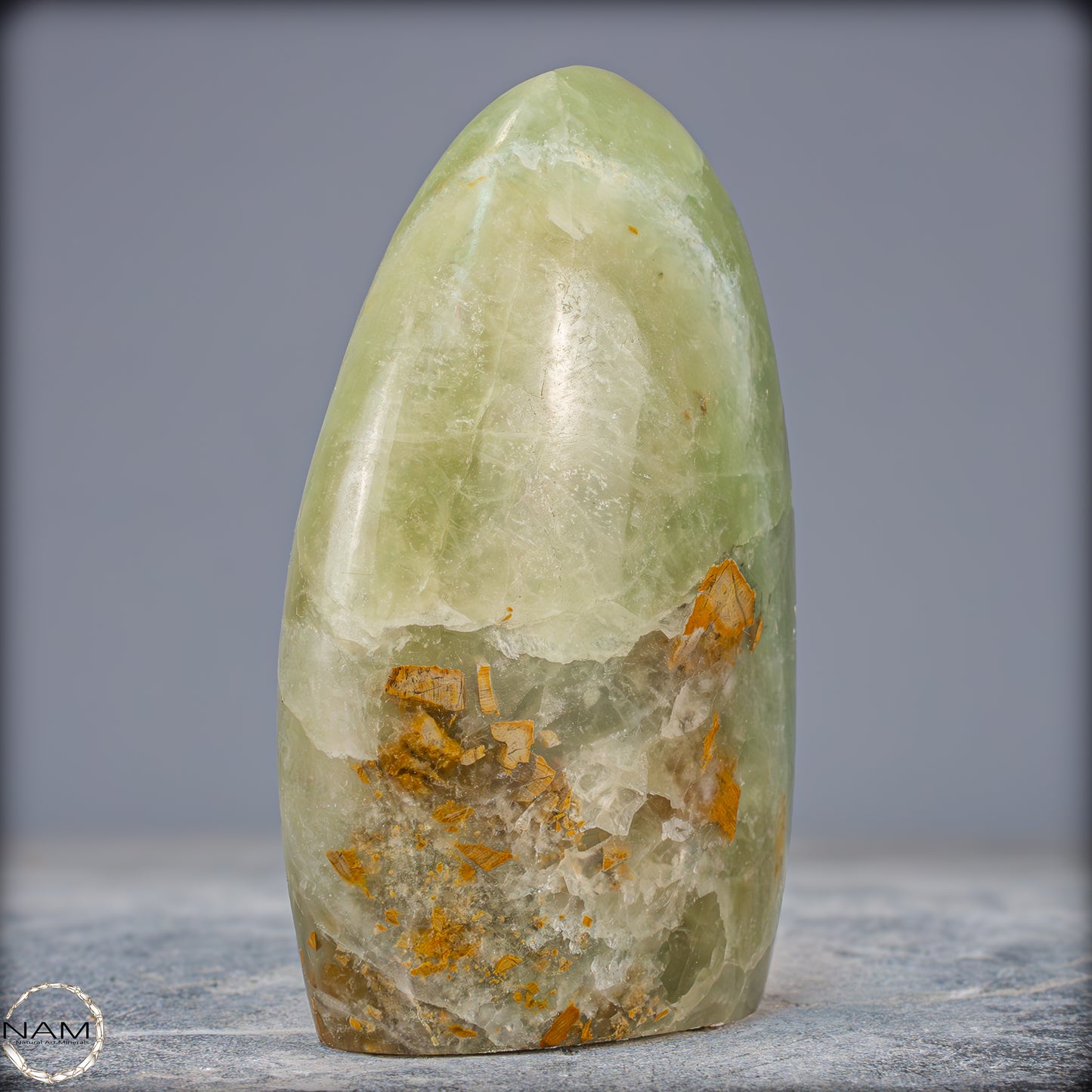 Natürliche Grüne Fluorit-Kristall Freiform - 936,41g