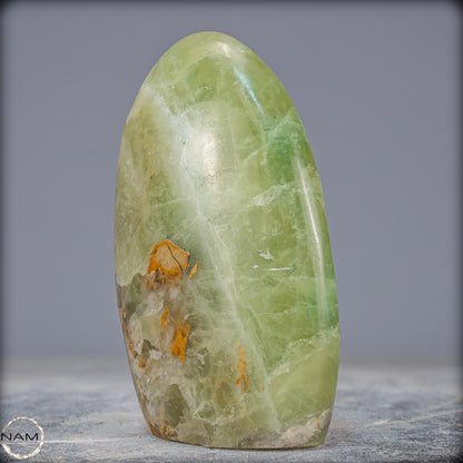 Natürliche Grüne Fluorit-Kristall Freiform - 936,41g