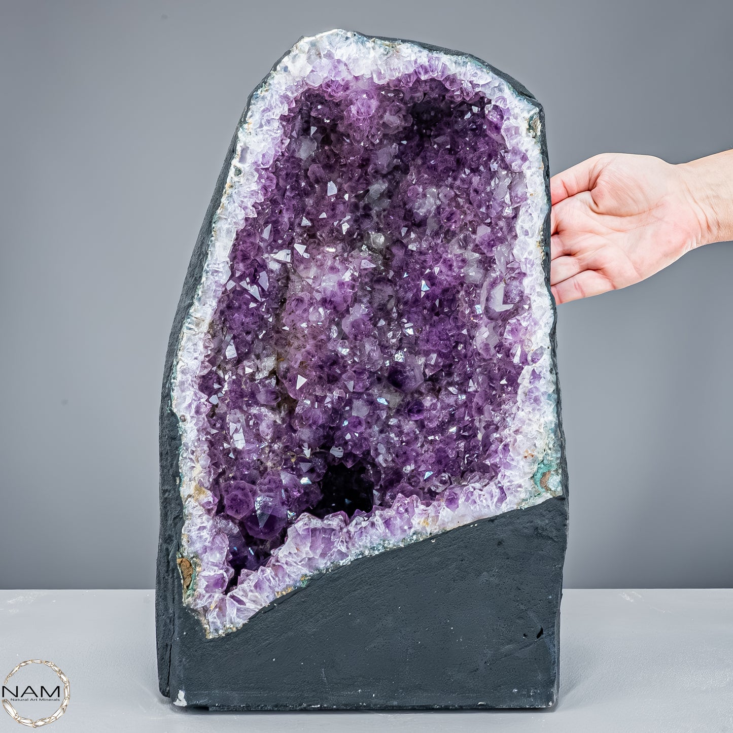 Amethyst-Druse – pures Naturwunder aus Uruguay – 21611,22g