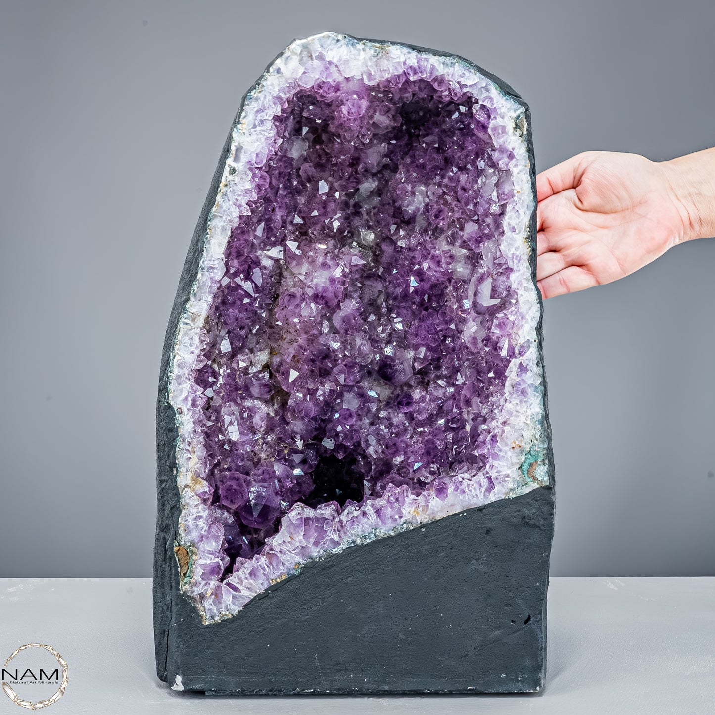 Amethyst-Druse – pures Naturwunder aus Uruguay – 21611,22g