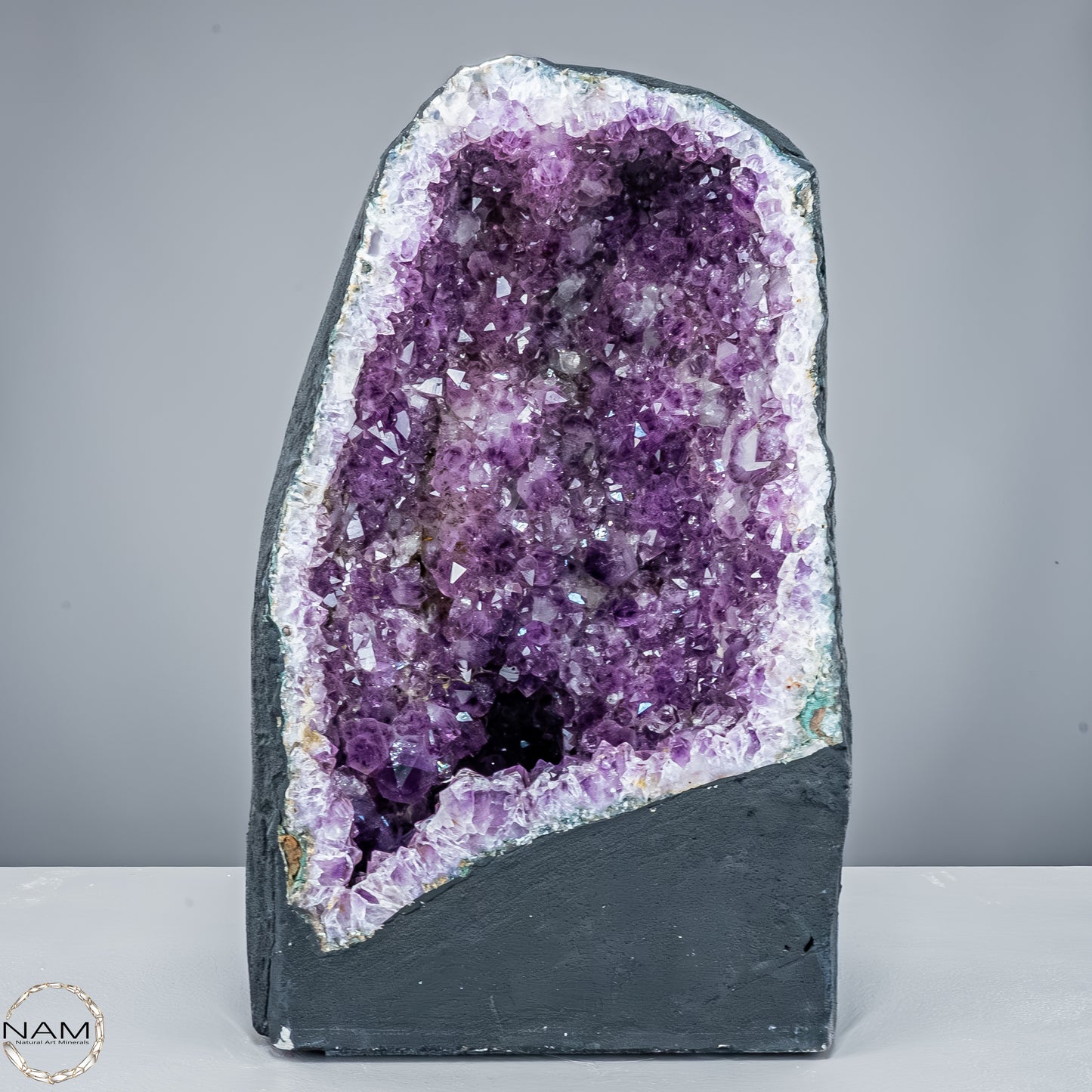Amethyst-Druse – pures Naturwunder aus Uruguay – 21611,22g