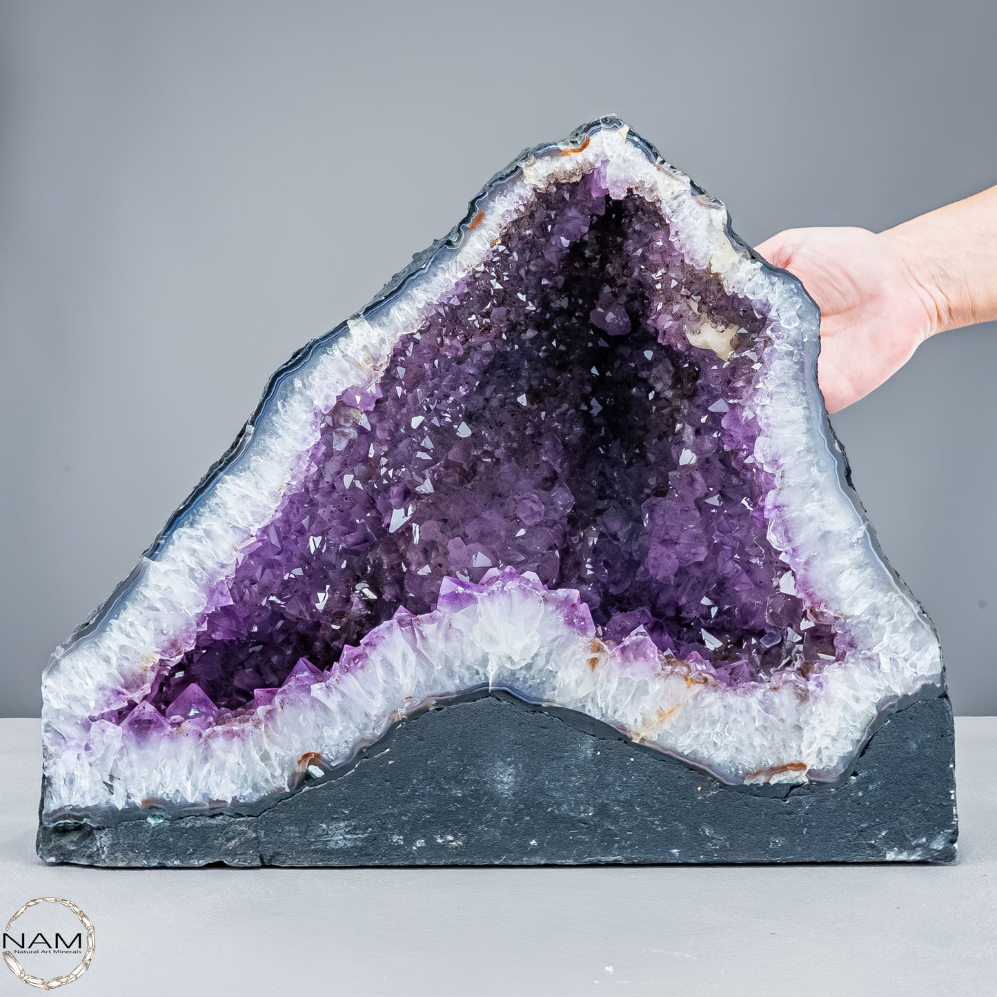 Amethyst-Druse Kathedrale– pures Naturwunder aus Uruguay – 20783,44g