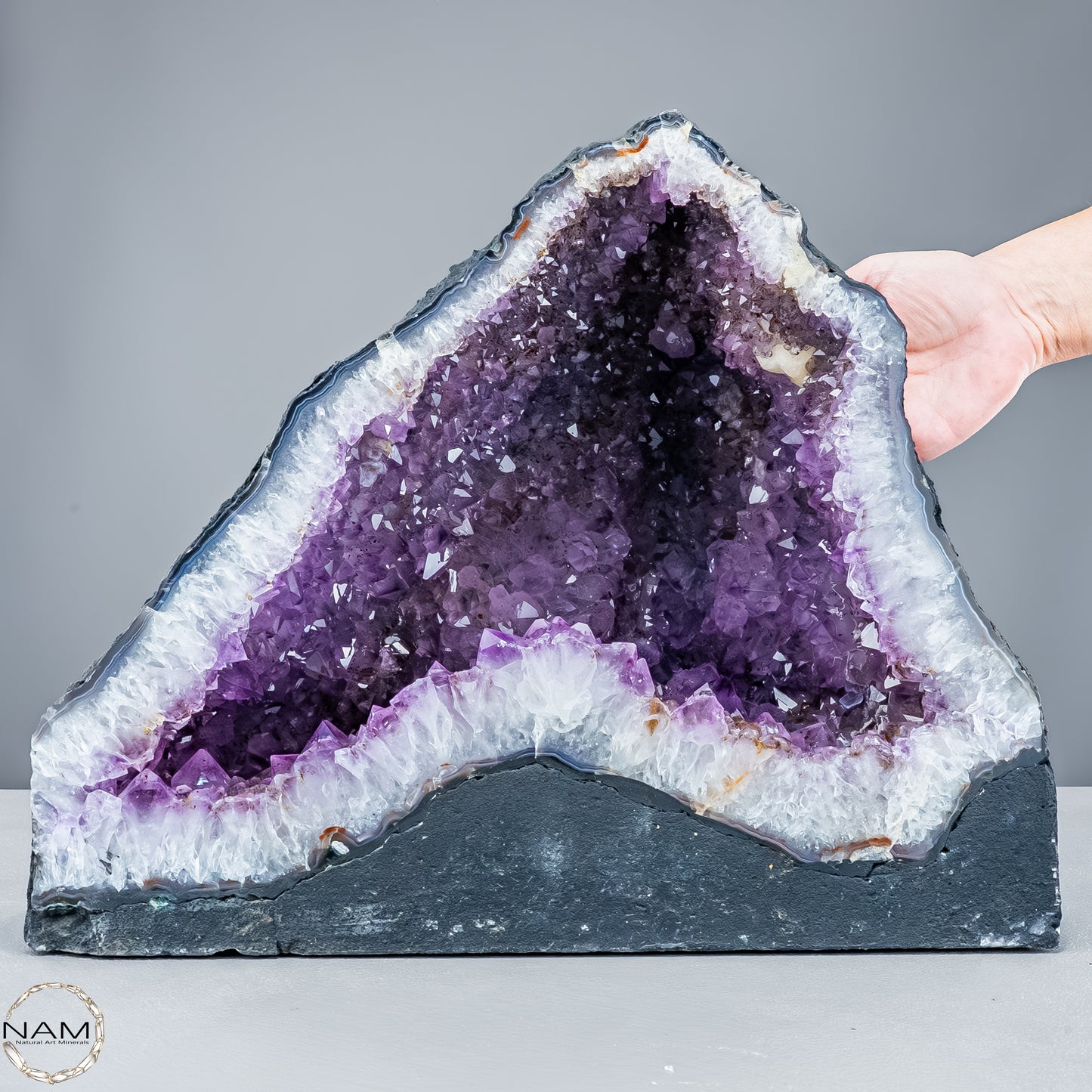Amethyst-Druse Kathedrale– pures Naturwunder aus Uruguay – 20783,44g
