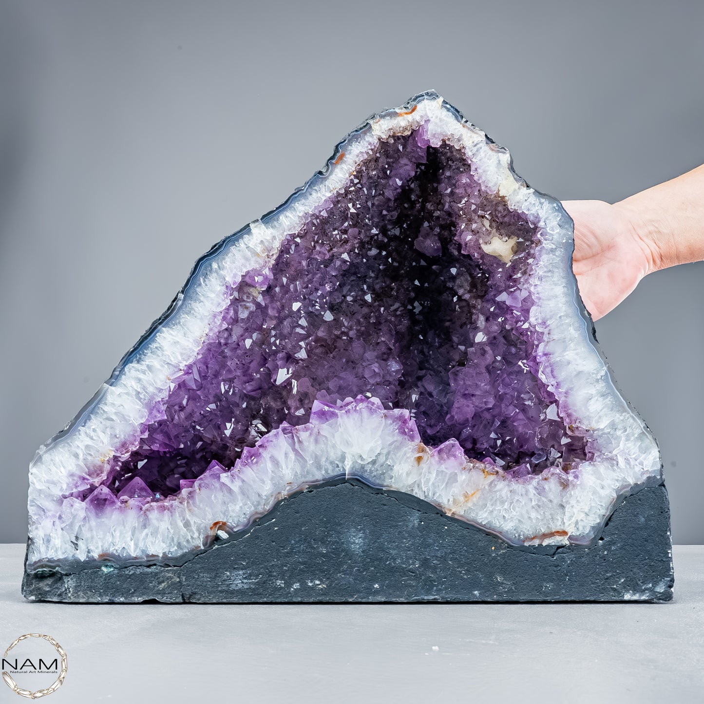 Amethyst-Druse Kathedrale– pures Naturwunder aus Uruguay – 20783,44g
