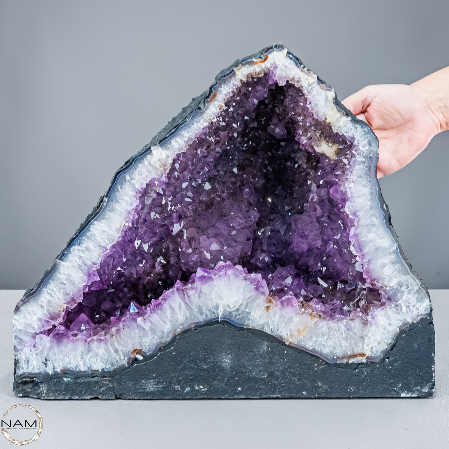 Amethyst-Druse Kathedrale– pures Naturwunder aus Uruguay – 20783,44g