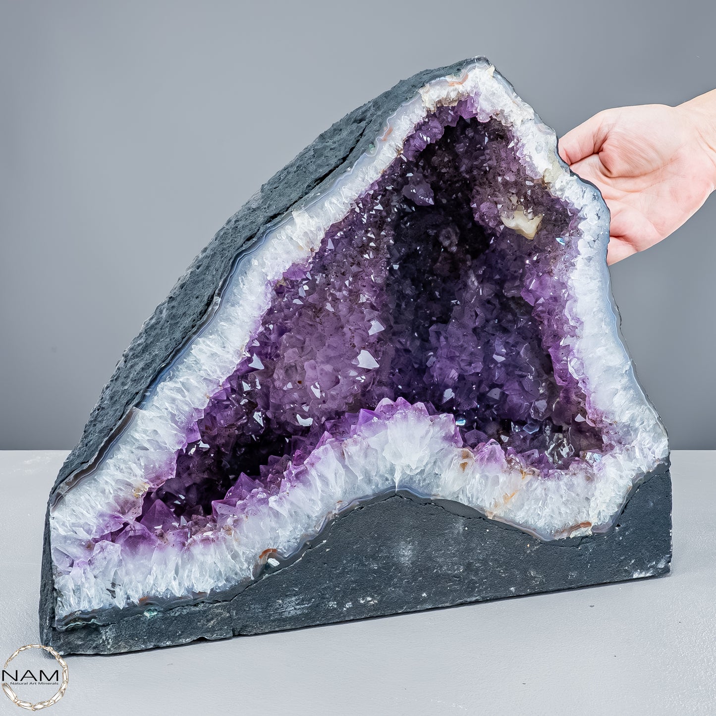 Amethyst-Druse Kathedrale– pures Naturwunder aus Uruguay – 20783,44g