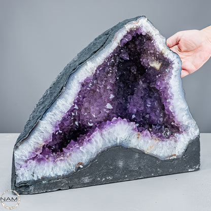 Amethyst-Druse Kathedrale– pures Naturwunder aus Uruguay – 20783,44g