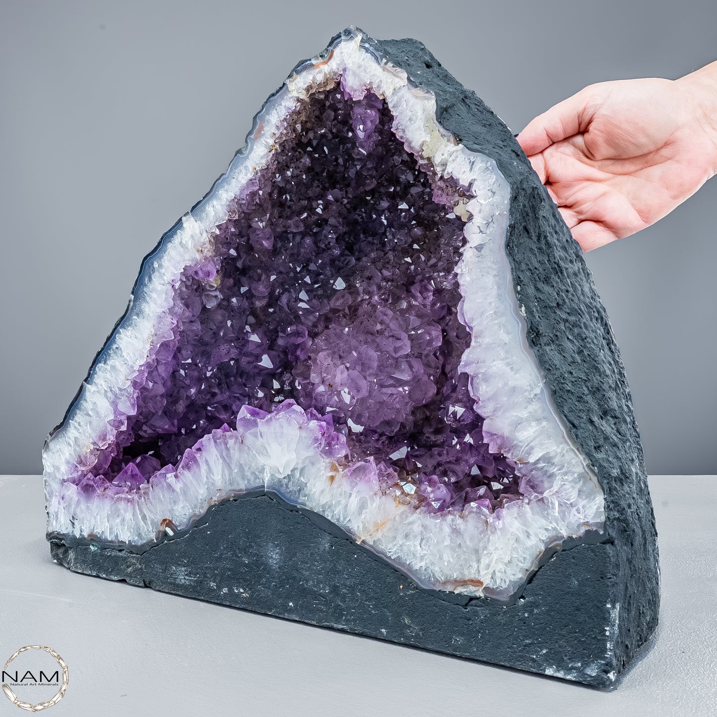 Amethyst-Druse Kathedrale– pures Naturwunder aus Uruguay – 20783,44g