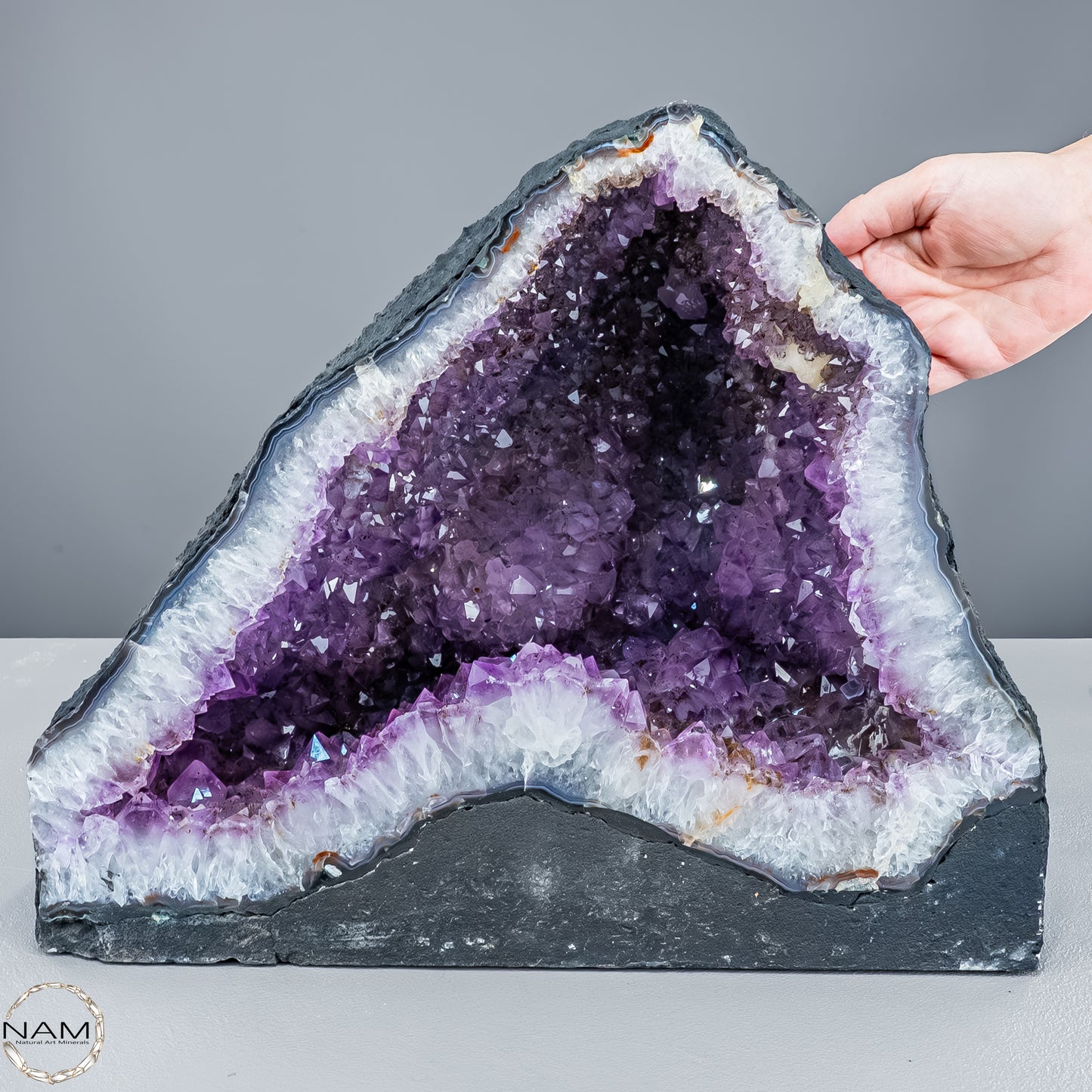 Amethyst-Druse Kathedrale– pures Naturwunder aus Uruguay – 20783,44g