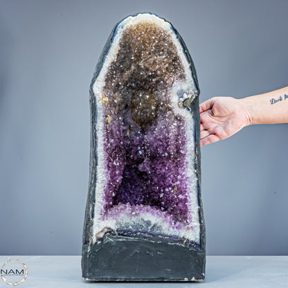 Außergewöhnliche Amethyst-Druse – zweifarbig, aus Uruguay – 28104,55g