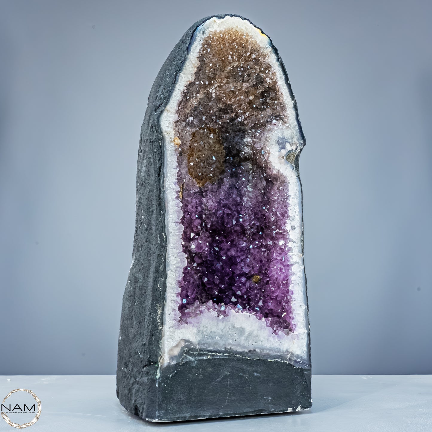 Außergewöhnliche Amethyst-Druse – zweifarbig, aus Uruguay – 28104,55g