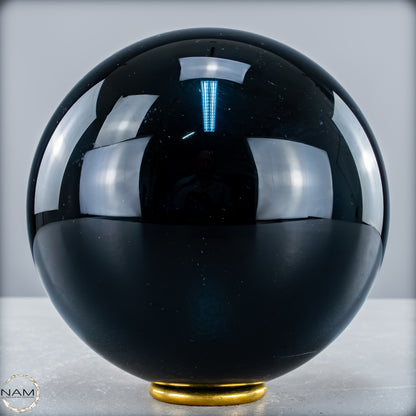Natürliche Schwarze Obsidian Kristall-Kugel - 2520,77 g