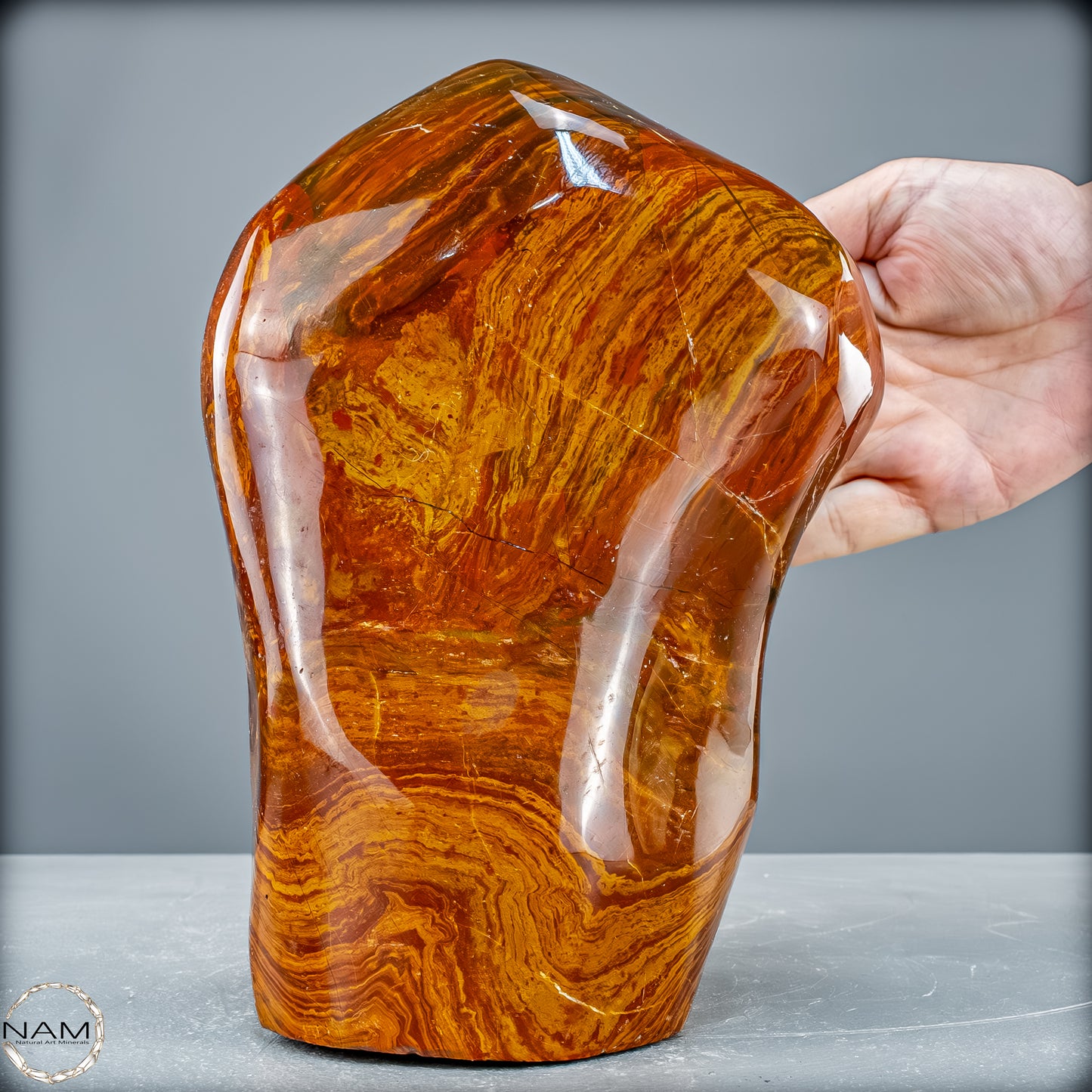 Natürliche rote Jaspis-Freiform - 5397,68 g