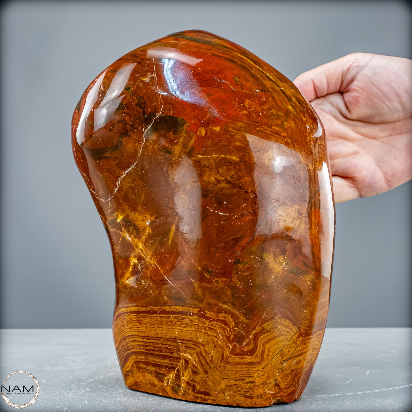 Natürliche rote Jaspis-Freiform - 5397,68 g