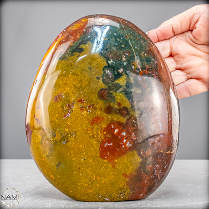 Natürliche Ozean-Jaspis Kristall-Freiform - 3351,67 g