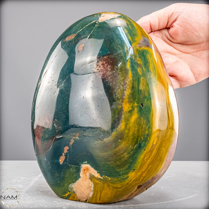 Natürliche Ozean-Jaspis Kristall-Freiform - 3351,67 g