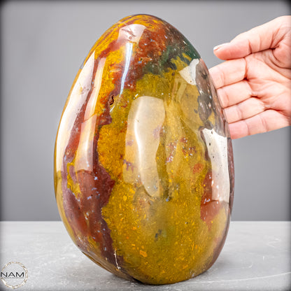 Natürliche Ozean-Jaspis Kristall-Freiform - 3351,67 g