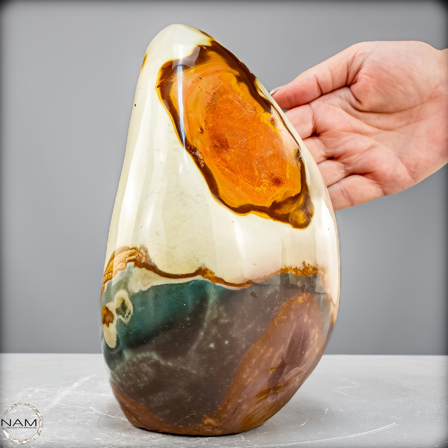 Natürliche Polychrome Jaspis Kristall-Freiform - 4686,72 g
