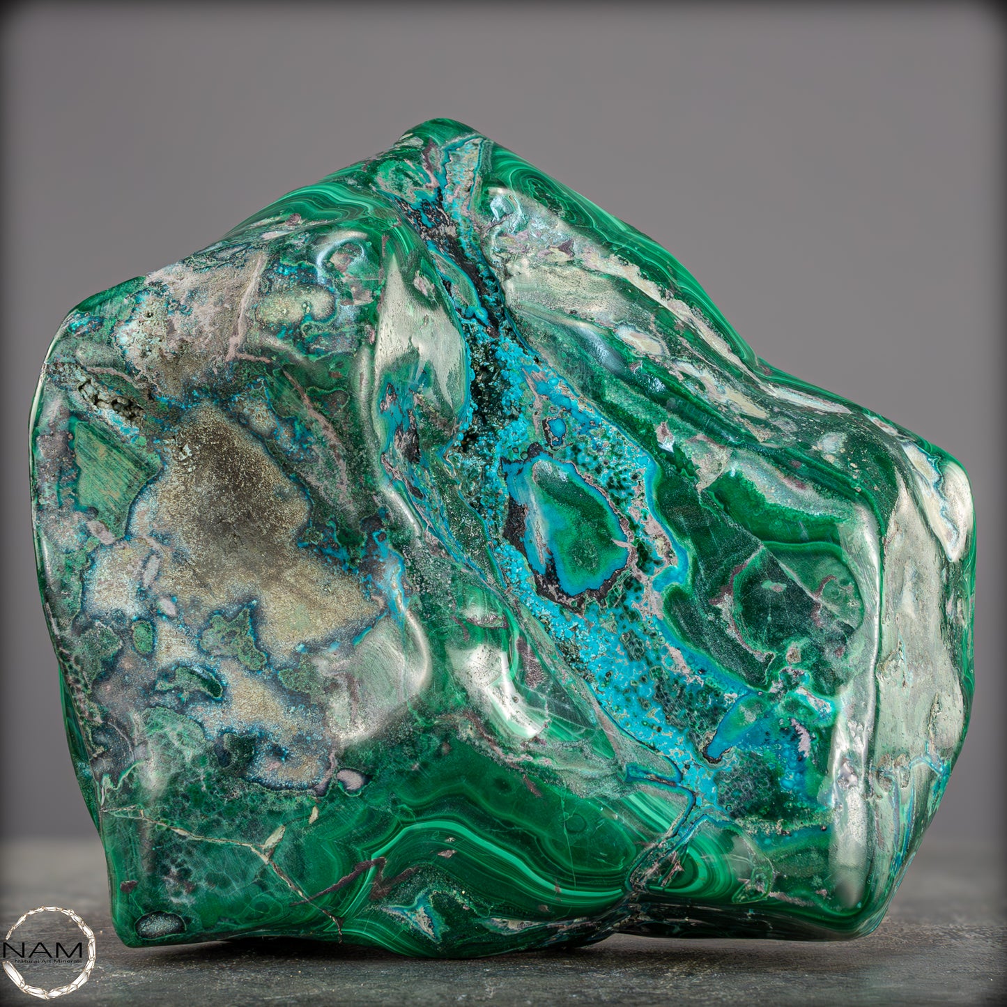 Natürlicher Botryoidaler Malachit - 2054,39g