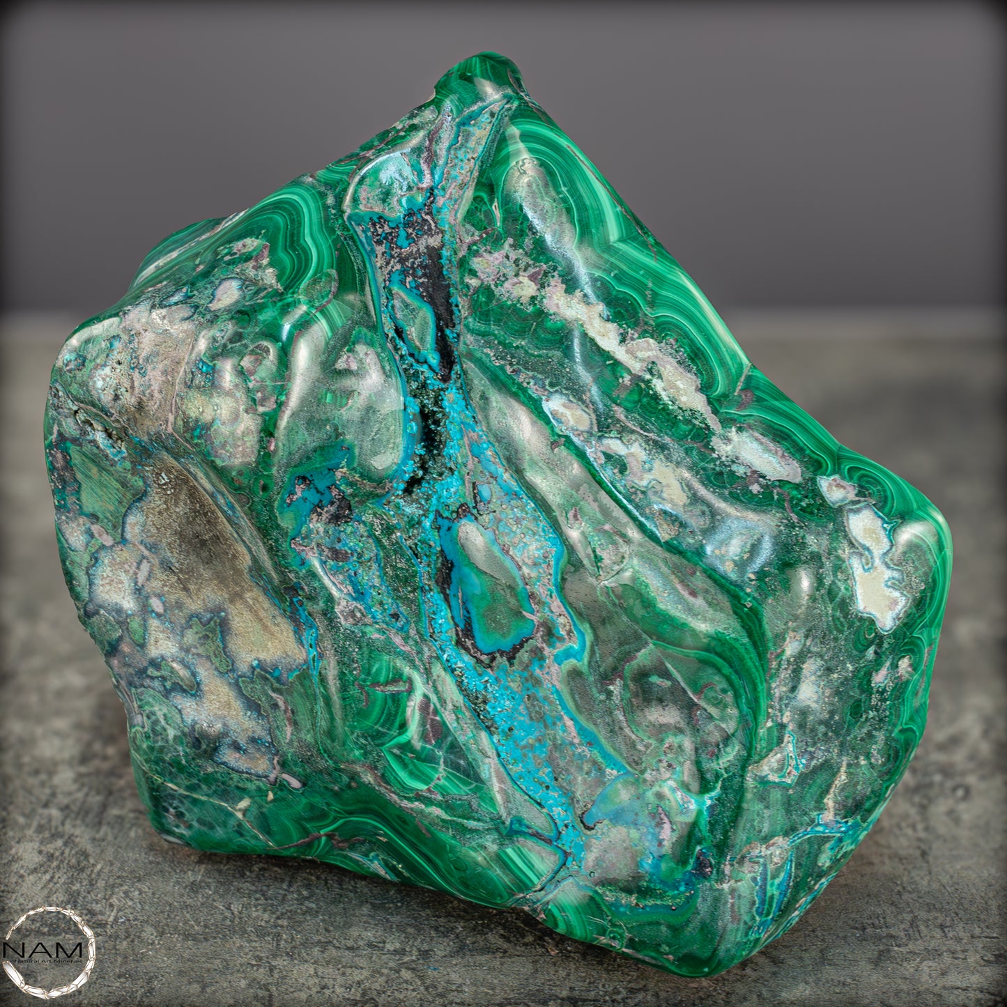 Natürlicher Botryoidaler Malachit - 2054,39g