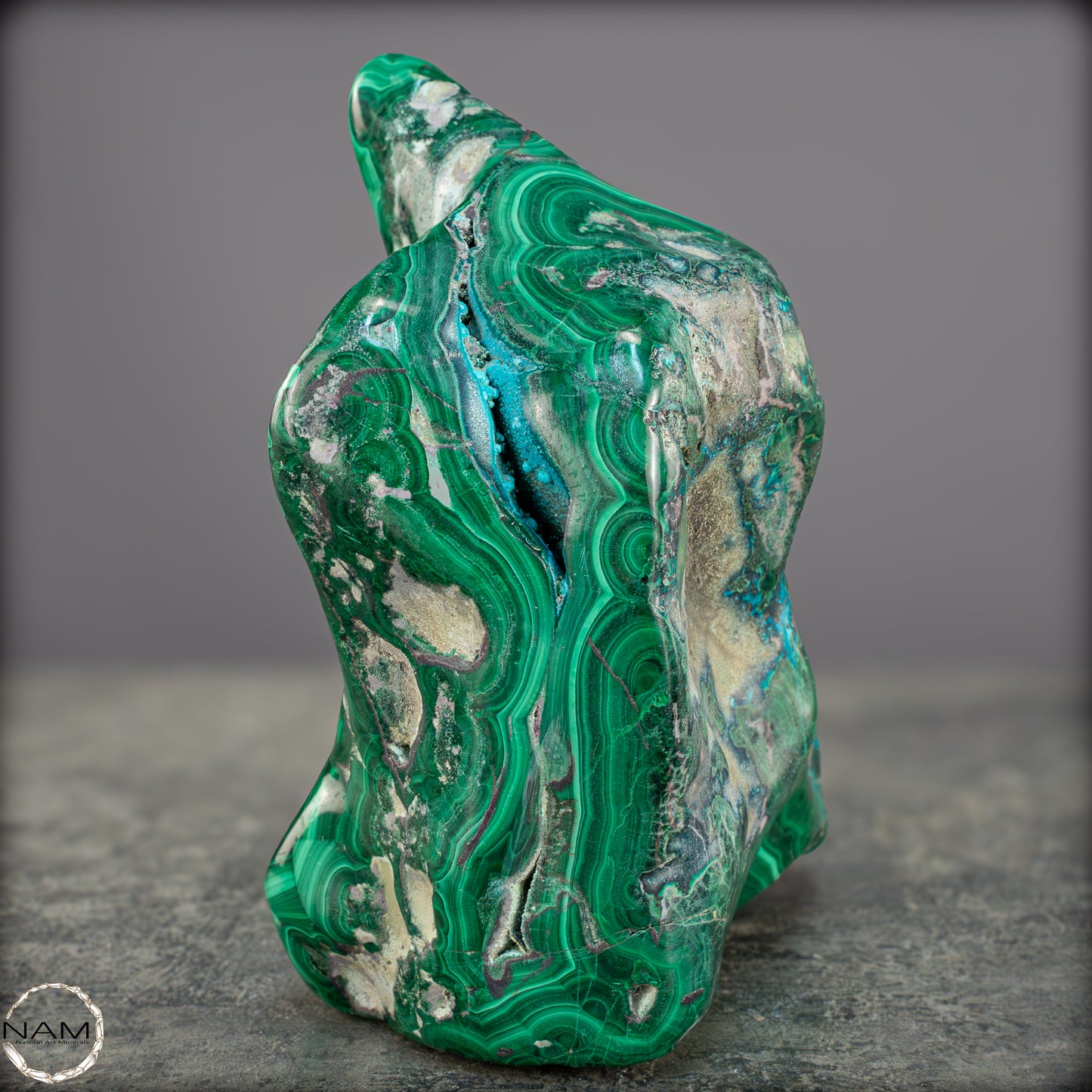 Natürlicher Botryoidaler Malachit - 2054,39g