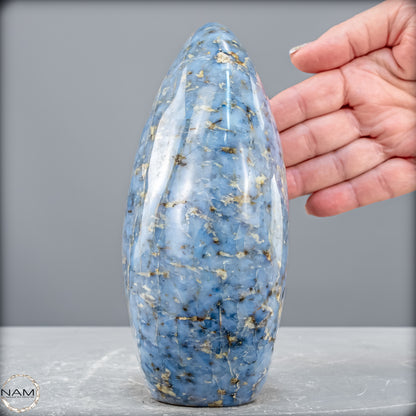 Natürliche Blaue Quarz Freiform aus Brasilien - 1924,67 g