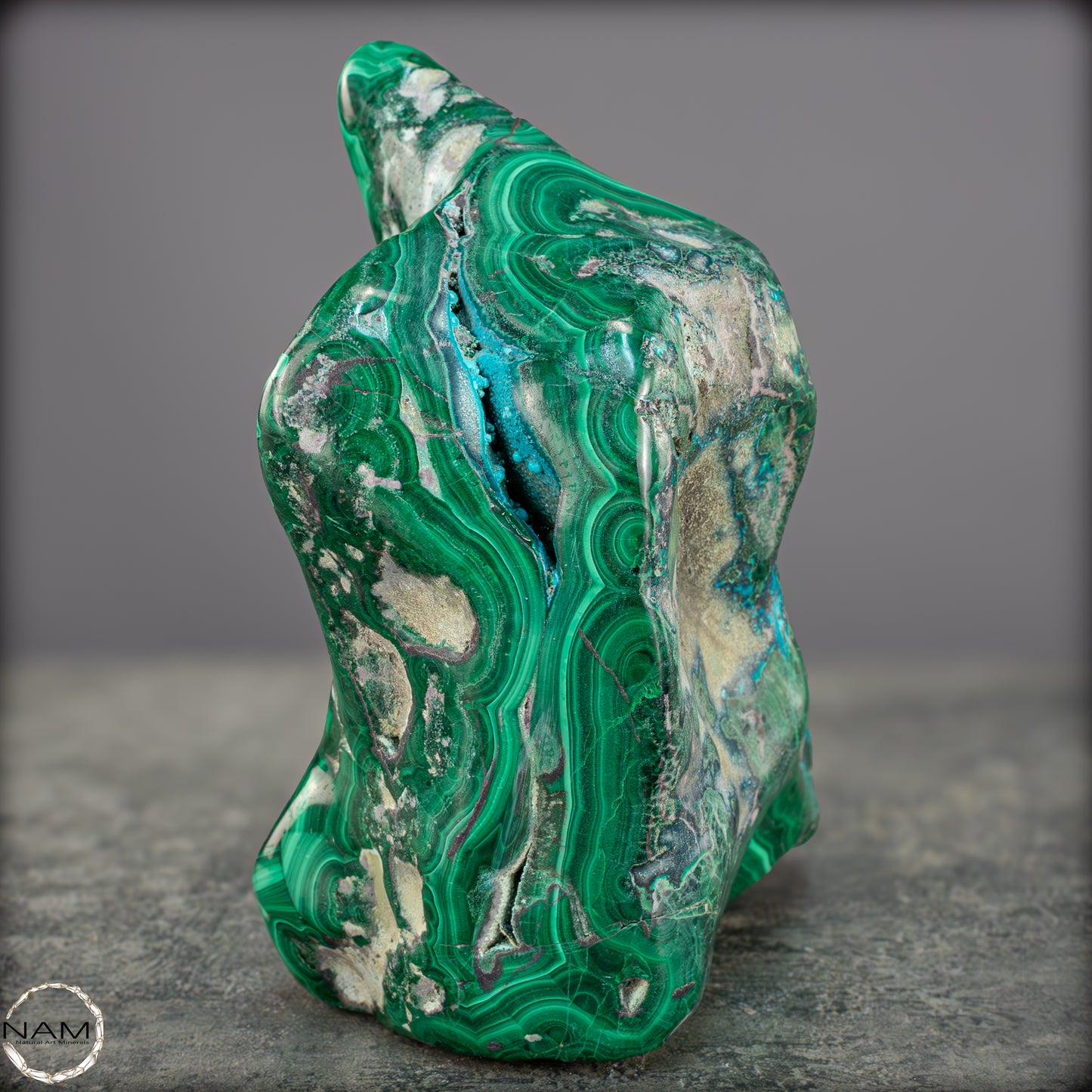 Natürlicher Botryoidaler Malachit - 2054,39g