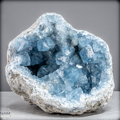 Natürliche Celestit Kristall-Druse -7258,47g